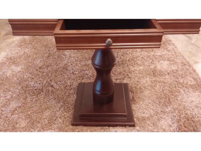 Σκάκι τραπέζι  (Κωδικός Νο 1057 / 8914 καφέ) - περιλαμβάνεται και πούλια 
