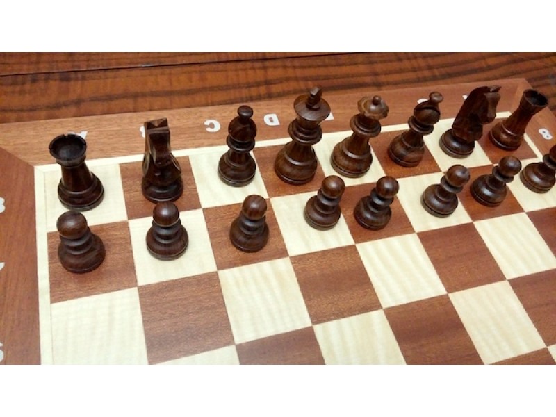 Σέτ πιόνια για σκάκι χωρίς βάρος , ύψος βασιλιά 6.5 εκ.