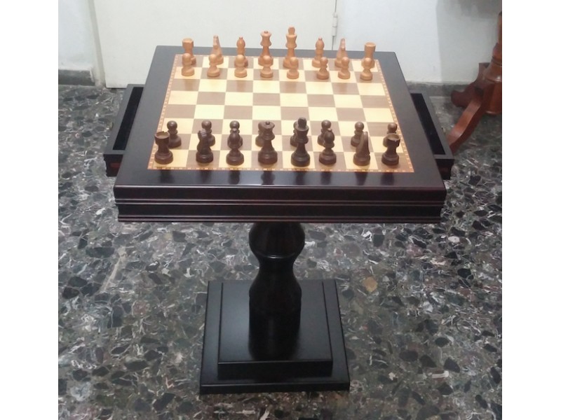 Σκάκι τραπέζι (Κωδικός Νο 1057 / 8913 μαύρο)