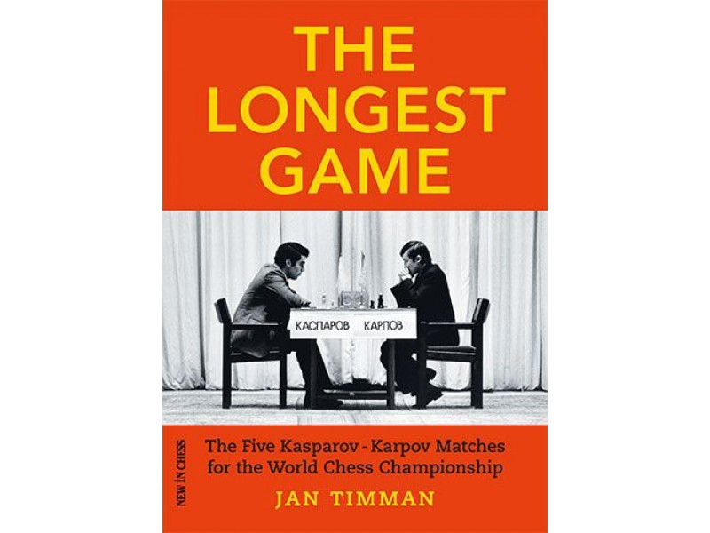 The Longest Game , The Five Kasparov — Karpov Matches for the World Chess Championship - Συγγραφέας: Jan Timman