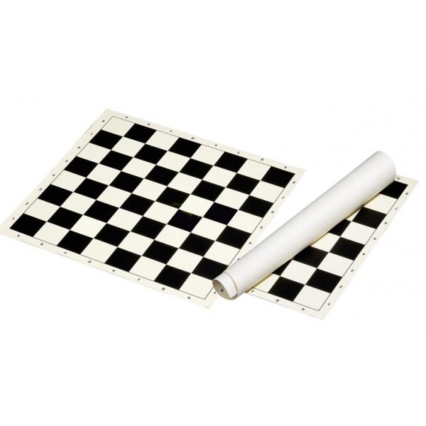 Σκάκι βινυλίου μαύρο 45X45 εκ.