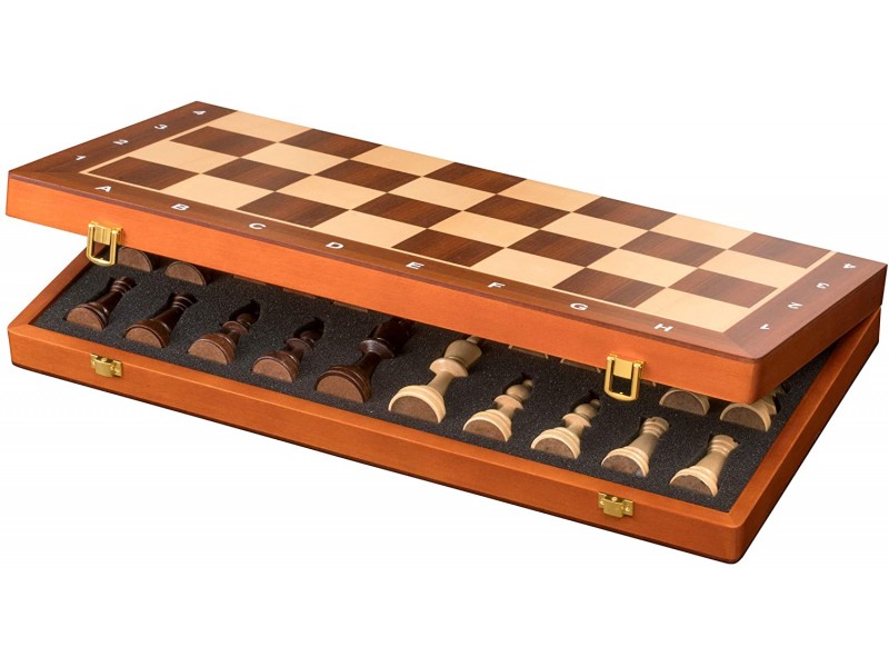 Σκάκι ξύλινο 41 Χ 41 εκ με ξύλινα πιόνια