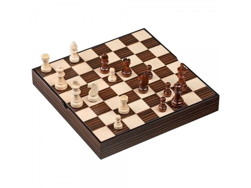 Μαγνητικό ολοκληρωμένο σετ σκάκι deluxe κουτί, διάσταση 28 Χ 28 εκ, διάσταση τετραγώνου 3.4 εκ