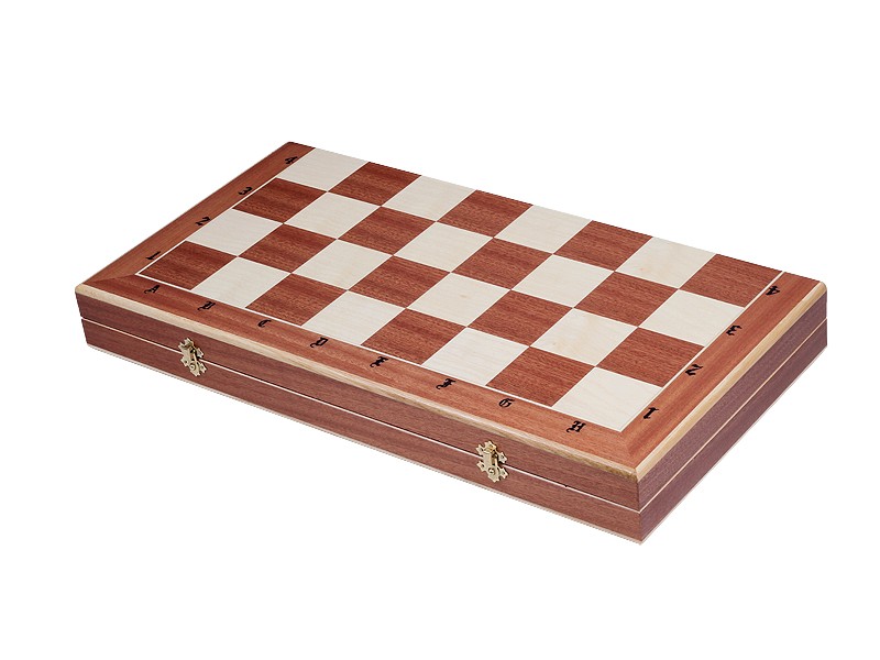 Κεραμικά πιόνια Fantasy με ύψος βασιλιά 13.5 εκ. σε ξύλινη σκακιέρα 60 Χ 60 εκ. (σπαστή)