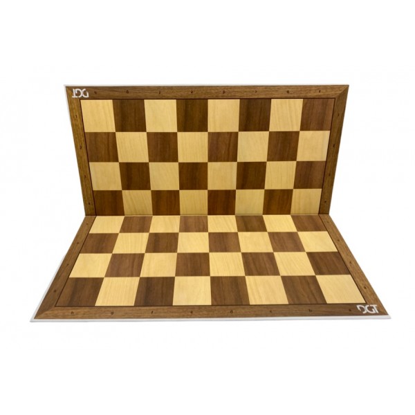 Σπαστή πλαστική σκακιέρα DGT - Διάσταση 48 Χ 48 εκ.
