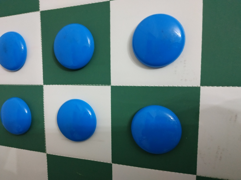 Μαγνήτες ένδειξης τοποθέτησης πιονιών για μαγνητικές εκπαιδευτικές σκακιέρες