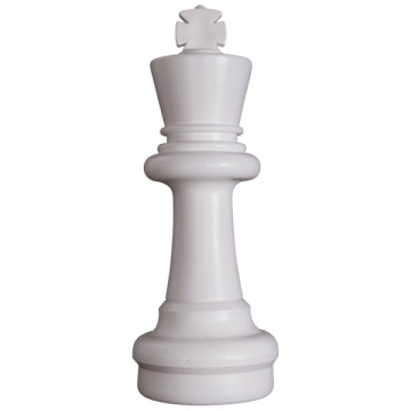 Βασιλιάς λευκός (Υψος 63 εκ)  διακοσμητικό / ανταλλακτικό 
