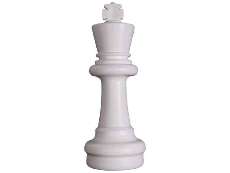 Βασιλιάς λευκός (Υψος 63 εκ)  διακοσμητικό / ανταλλακτικό 