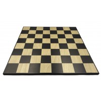 Σκακιέρα ξύλινη σε πλακέτα 45X45 χωρίς περιθώρια με διάσταση καρέ 5.5 εκ.