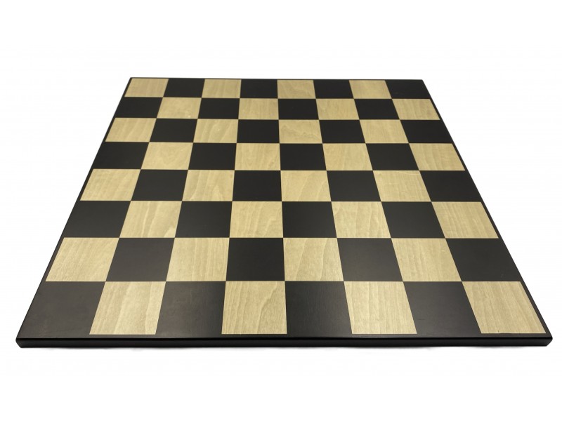 Σκακιέρα ξύλινη σε πλακέτα 45X45 χωρίς περιθώρια με διάσταση καρέ 5.5 εκ.