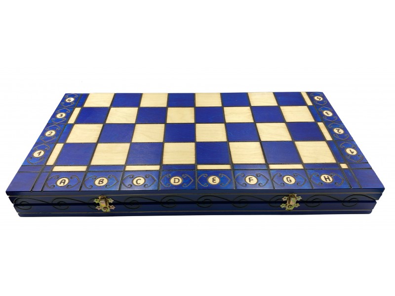 Σκακιέρα Ambassador Blue edition