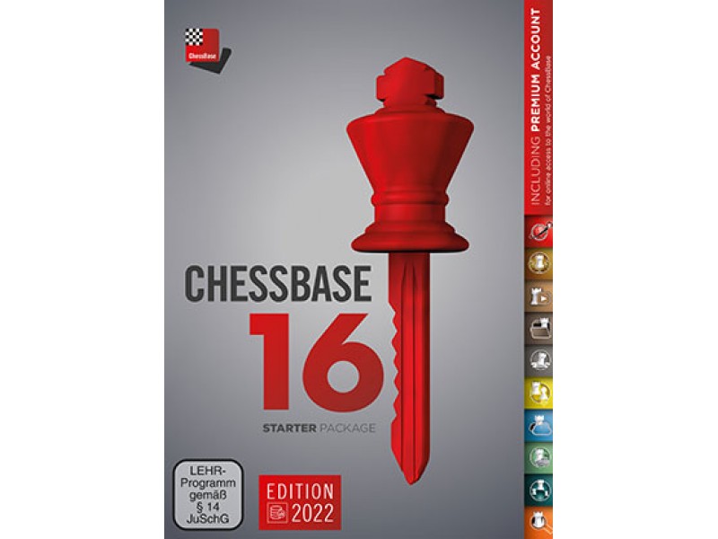 ChessBase 16 - Starter Package Edition 2022 -DVD