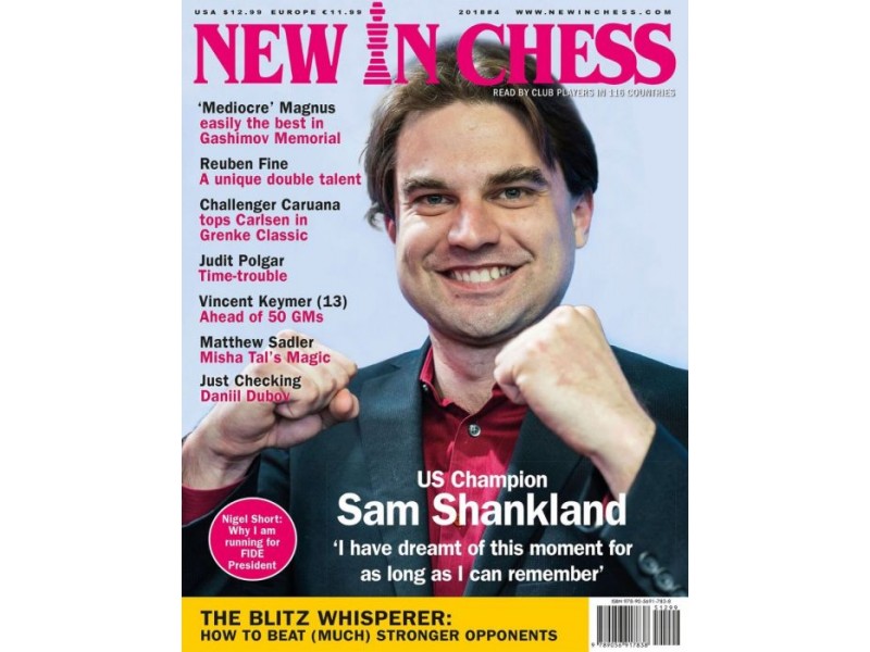 Περιοδικό New In Chess 2018/4: The Club Player's Magazine