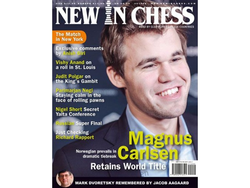 Περιοδικό New In Chess 2016/8: The Club Player's Magazine