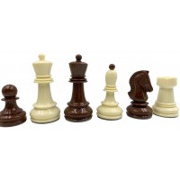 Πλαστικα πιόνια για σκάκι Dubrovnik - 'Υψος 8.2 εκ. & 2 πουγκιά αποθήκευσης