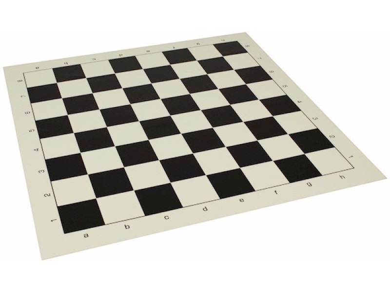 Σκάκι βινυλίου μαύρο 45X45 εκ.