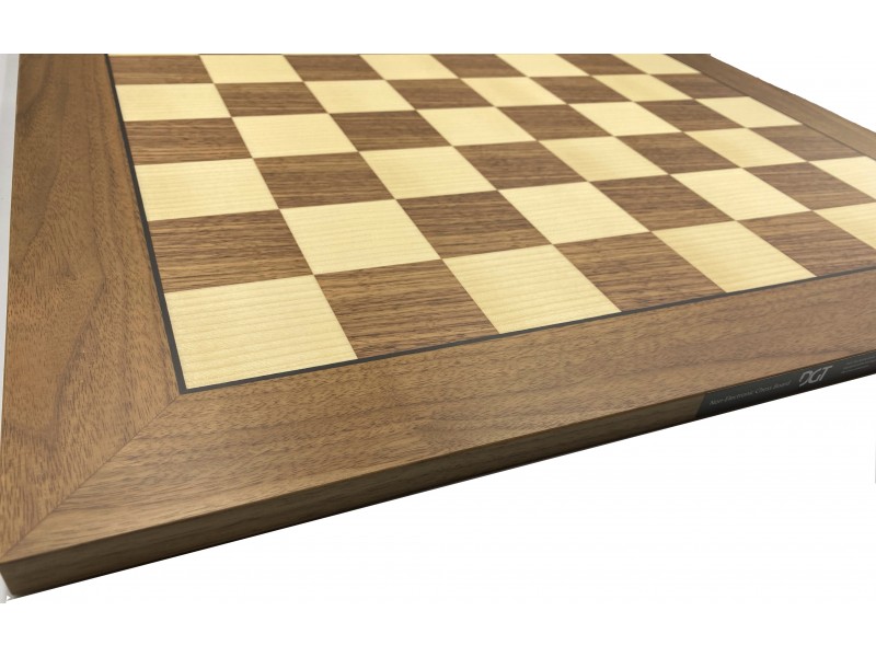 DGT Σκακιέρα ξύλινη καρυδιά πλακέτα  55 Χ 55 εκ. 