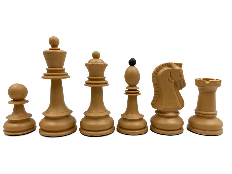 Πλαστικα πιόνια για σκάκι Dubrovnik - 'Υψος 7.5 εκ. & 2 πουγκιά αποθήκευσης