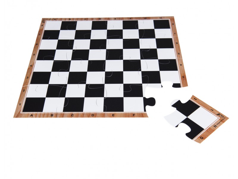 Σκακιέρα παζλ 16 τεμαχίων με διάσταση 40 Χ 40 εκ.