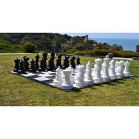 Σκάκι κήπου - Μαλακό ανοιγόμενο δάπεδο για το σετ των 60 εκ. διάσταση 2.56 Χ 2.56 εκ.