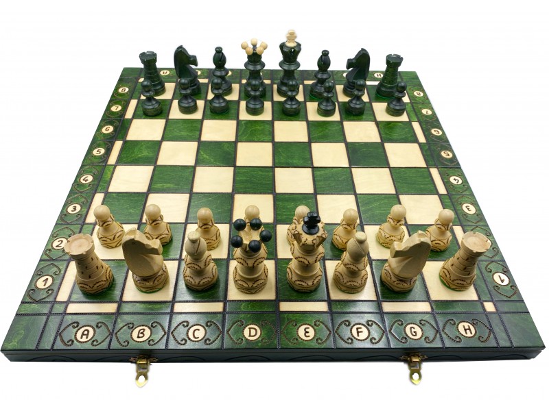 Σκακιέρα Ambassador green edition