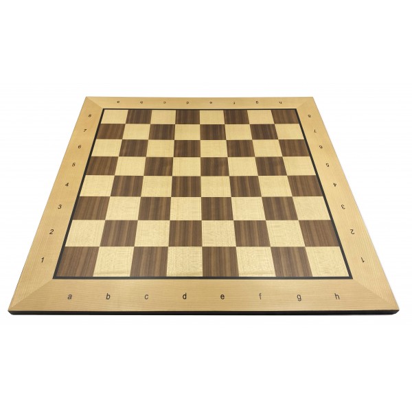 Σκακιέρα ξύλινη Belgrad 50 Χ 50 εκ. (με συντεταγμένες) 