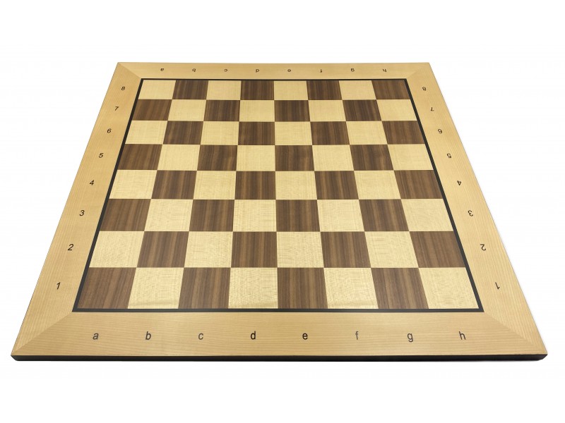 Σκακιέρα ξύλινη Belgrad 50 Χ 50 εκ. (με συντεταγμένες) 
