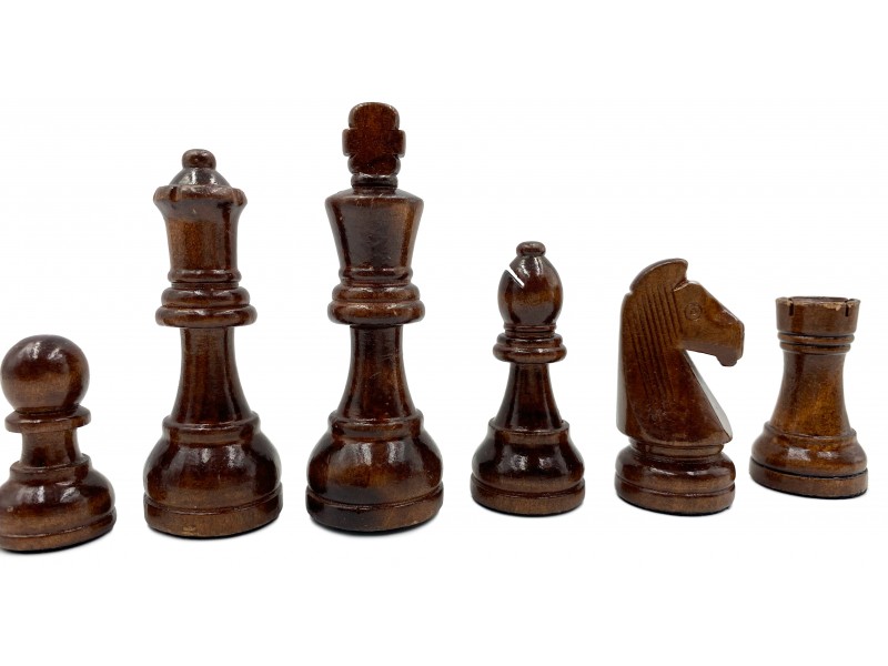 Σέτ πιόνια για σκάκι με βάρος staunton -σειρά Tandrum  (ύψος βασιλιά 9.5 εκ.)