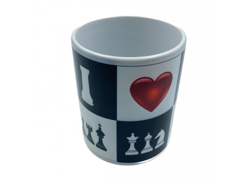 Κούπα καφέ  "heart of chess"