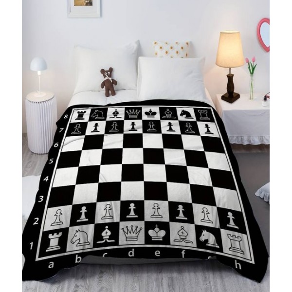 Σκακιστική κουβέρτα (1 μέτρο Χ 76εκ.)