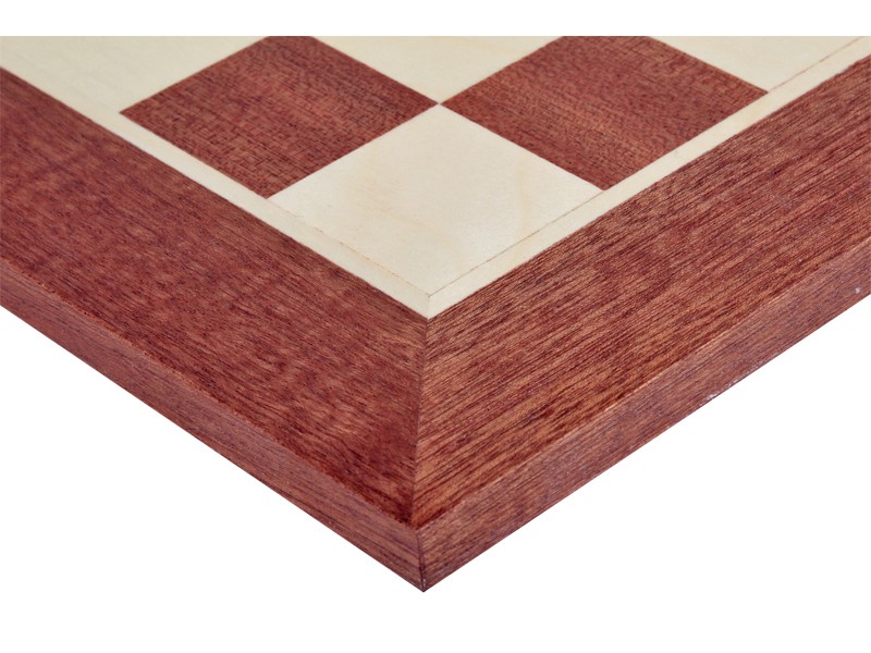 Σκακιέρα ξύλινη μαόνι πλακέτα  55 Χ 55 εκ. (Χωρις συντεταγμένες) 
