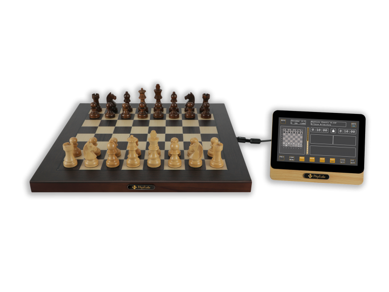 Mephisto Phoenix chess computer module με σκακιερά 55 X 55 εκ. και πιόνια ηλεκτρονικής αναγνώρισης