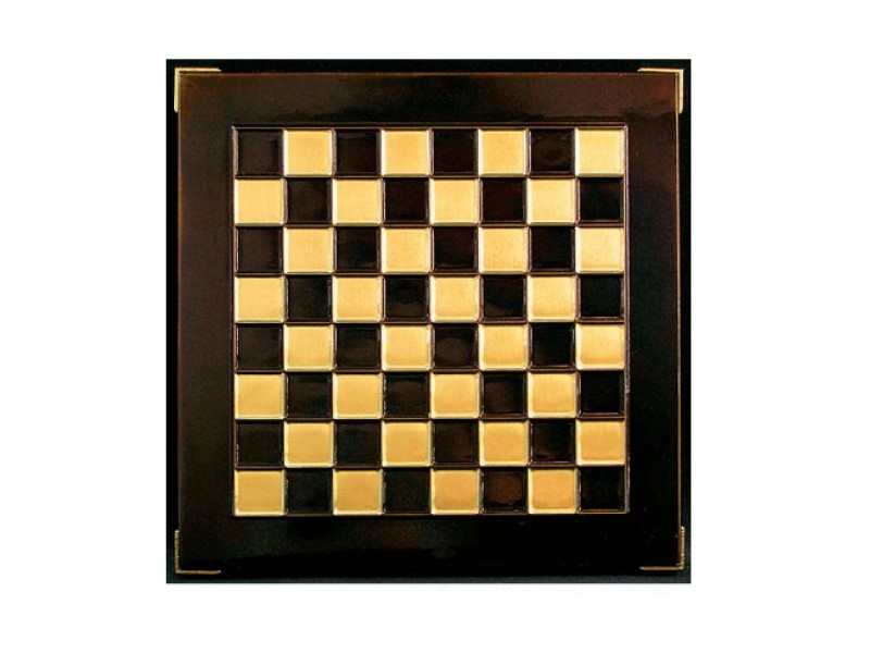 Μεταλλικη σκακιέρα, διάσταση 33 Χ 33 εκ.