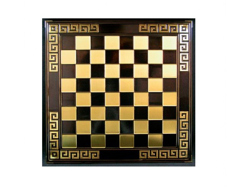Μεταλλικη σκακιέρα, διάσταση 33 Χ 33 εκ.