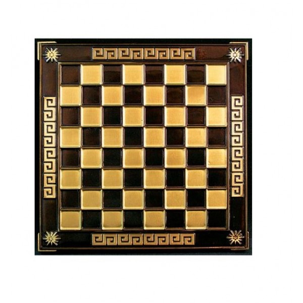 Μεταλλικη σκακιέρα, διάσταση 45 Χ 45 εκ.