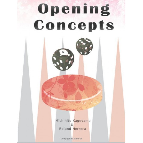 Opening Concepts (Backgammon Odyssey) , Michihito Kageyama (Αγγλικά)  βιβλίο για τάβλι