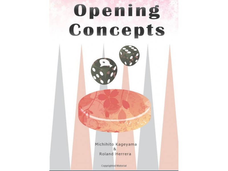 Opening Concepts (Backgammon Odyssey) , Michihito Kageyama (Αγγλικά)  βιβλίο για τάβλι