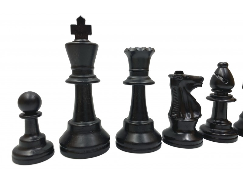 Πλαστικά πιόνια για σκάκι  9.5 εκ. (με τσόχα, και έξτρα βάρος) & 2 πουγκιά αποθήκευσης