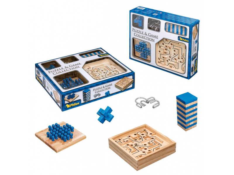 Puzzle box - επιτραπέζια παιχνίδια ( 5 τεμάχια)
