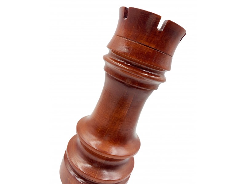 Διακοσμητικός πύργος ξύλινος - Διακοσμητικά πιόνια για σκάκι