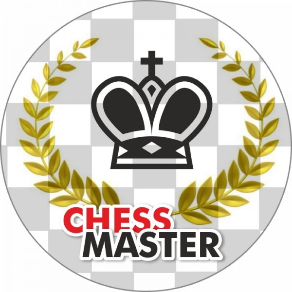 Τάπα καρφίτσα με θέμα "Chess master"