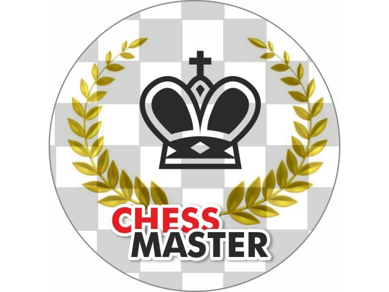 Μαγνητική τάπα  με θέμα "Chess master"