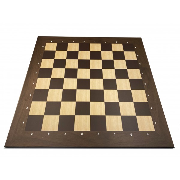 Σκακιέρα ξύλινη πλακέτα τυπωμένη 37 Χ 37 εκ. - Mε διάσταση τετραγώνου 3.7 εκ.