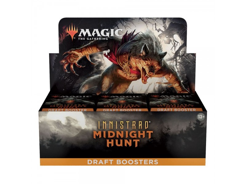 Magic the Gathering  Gathering Innistrad: Midnight Hunt Draft Booster Display 